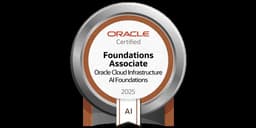Oracle Cloud Infrastructure AI Foundations Badge